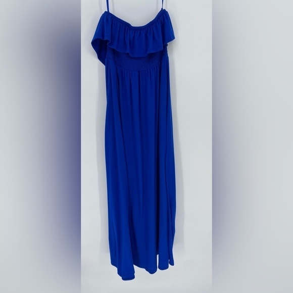 Torrid Challis Strapless Maxi Dress medium - Picture 5 of 11